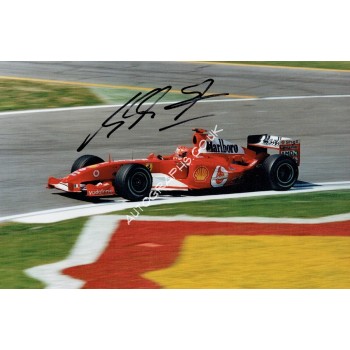 Michael Schumacher Signed Photograph ACOA