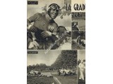 Tazio Nuvolari Signed Vintage Magazine Page