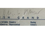 FERRARI FIRST F1 GP WIN PROGRAMME, Signed by Alberto Ascari, Louis Rosier and Luigi Villoresi. 1951