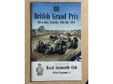 FERRARI FIRST F1 GP WIN PROGRAMME, Signed by Alberto Ascari, Louis Rosier and Luigi Villoresi. 1951