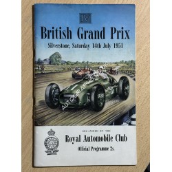 FERRARI FIRST F1 GP WIN PROGRAMME, Signed by Alberto Ascari, Louis Rosier and Luigi Villoresi. 1951