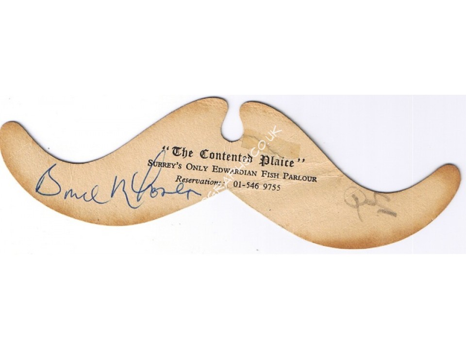 Bruce Mclaren Signed Vintage Mat