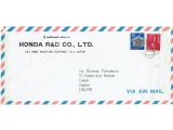 Soichiro Honda Signature and Letter 1974 Soichiro Honda Signature and Letter 1974