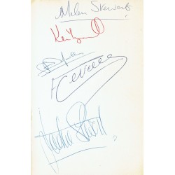 Signed Book - "Grand Prix" (1970) Cevert, Stewart, Depailler, Tyrrell