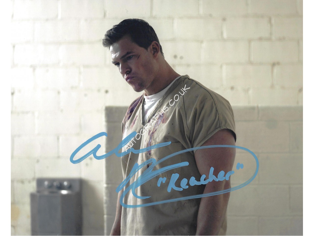 Alan Ritchson Signed 8x10 Photograph Jack Reacher
