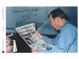 Jim Lovell Signed Apollo 13 Post Flight 8x12 Photo Houston We've Had A Problem Jim Lovell Signed Apollo 13 Post Flight 8x12 Photo Houston We've Had A Problem