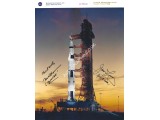 Jim Lovell & Frank Borman Signed 8x11 Apollo 8 Dusk NASA Photograph Jim Lovell & Frank Borman Signed 8x11 Apollo 8 Dusk NASA Photograph