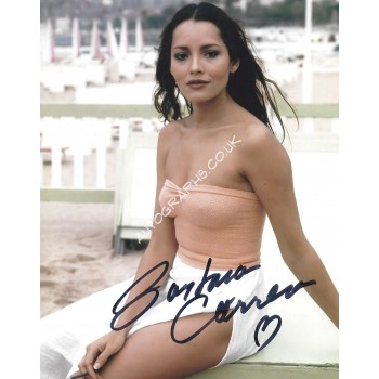 Barbara Carrera Signed 8x10 James Bond 007 Never Say Never Again Photograph 2