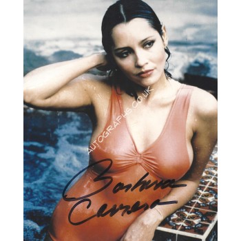 Barbara Carrera Signed 8x10 James Bond 007 Never Say Never Again Photograph 3