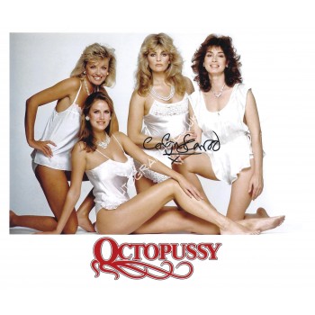 Carolyn Seaward Signed 10x8 James Bond 007 Octopussy Photograph