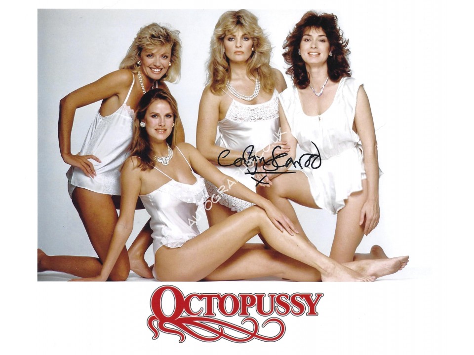 Carolyn Seaward Signed 10x8 James Bond 007 Octopussy Photograph