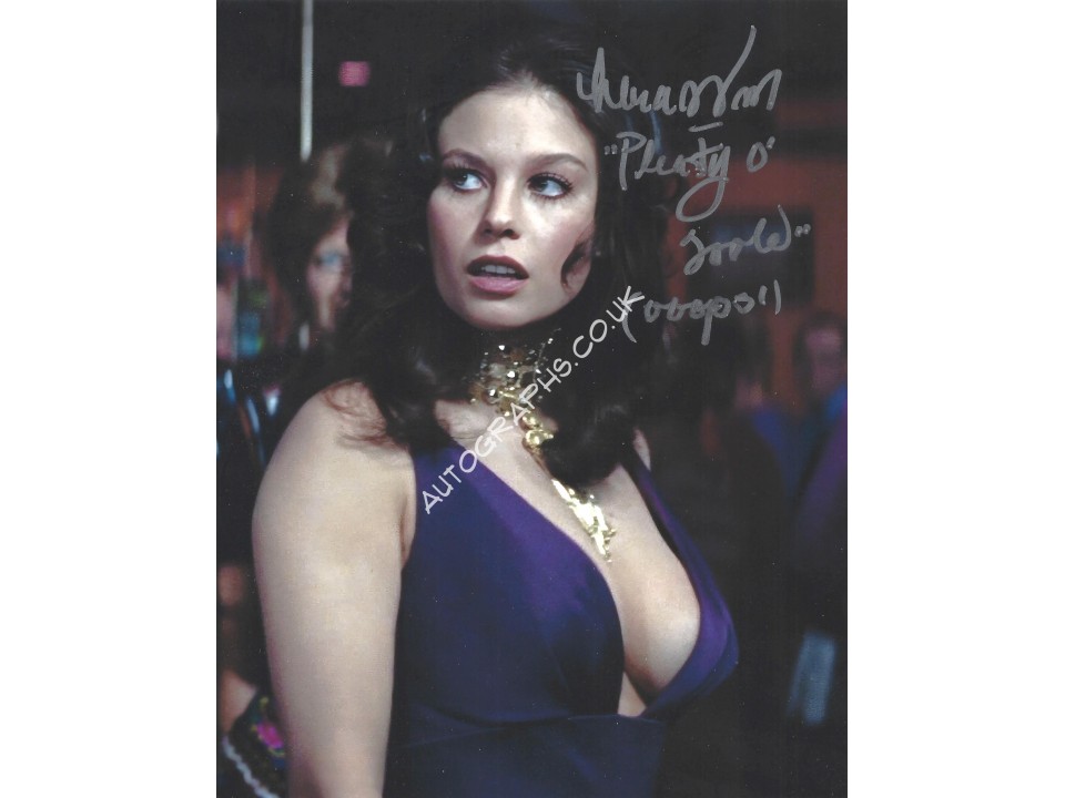 Lana Wood Signed 8x10 James Bond 007 Photograph