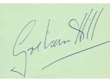 Graham Hill Signed Album Page Graham Hill Signed Album Page