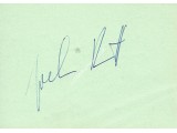 Jochen Rindt Signed Album Page