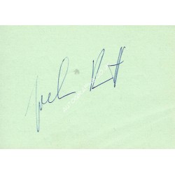 Jochen Rindt Signed Album Page