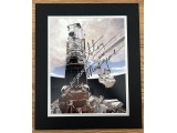 Story Musgrave Signed Space Shuttle STS 61 Hubble Display
