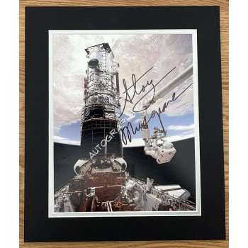Story Musgrave Signed Space Shuttle STS 61 Hubble Display