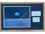 Buzz Aldrin & Michael Collins Apollo 11 Signed Autograph Display