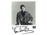 Paul McCartney Signed Promotional Photograph. Pre Certified ACOA