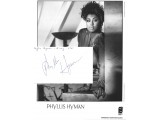 Phyllis Hyman Signed Index Card Phyllis Hyman Signed Index Card
