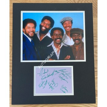The Whispers Signed Autograph Display