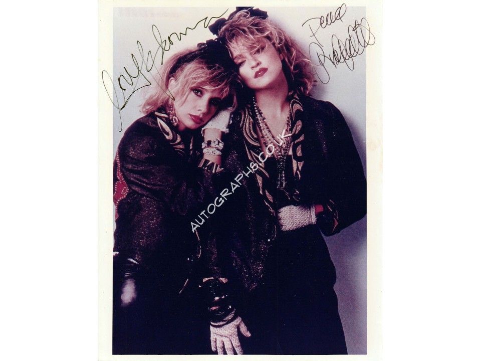 Madonna and Rosanna Arquette Signed Photograph Madonna and Rosanna Arquette Signed Photograph