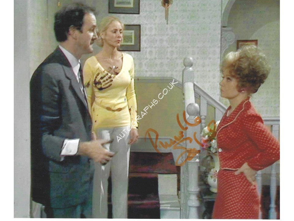 Prunella Scales Signed 8x10 Fawlty Towers Photograph 2