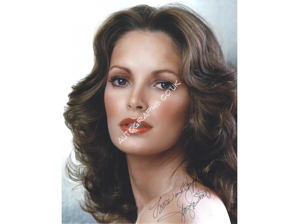 Jaclyn Smith Charlies Angels Signed 10x8 Photograph