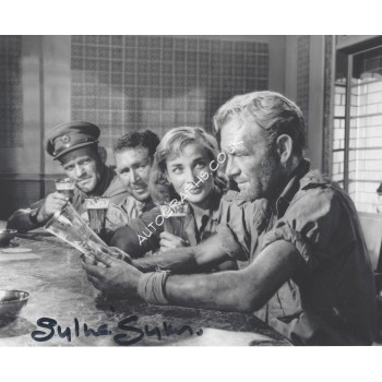 Sylvia Syms Signed Ice Cold In Alex 8x10 Photograph