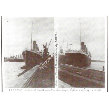 Edith Hart Titanic Survivor Signed Postcard
