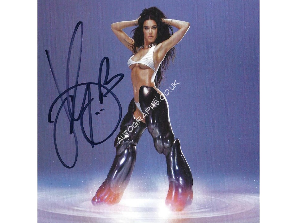  Katy Perry autograph Signed 143 CD Art Card COA