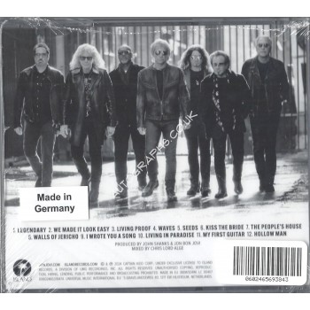 Bon Jovi Signed autograph CD Album Sleeve Forever Bon Jovi Signed autograph CD Album Sleeve Forever