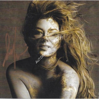 Shania Twain Signed Queen Of Me CD Art Card