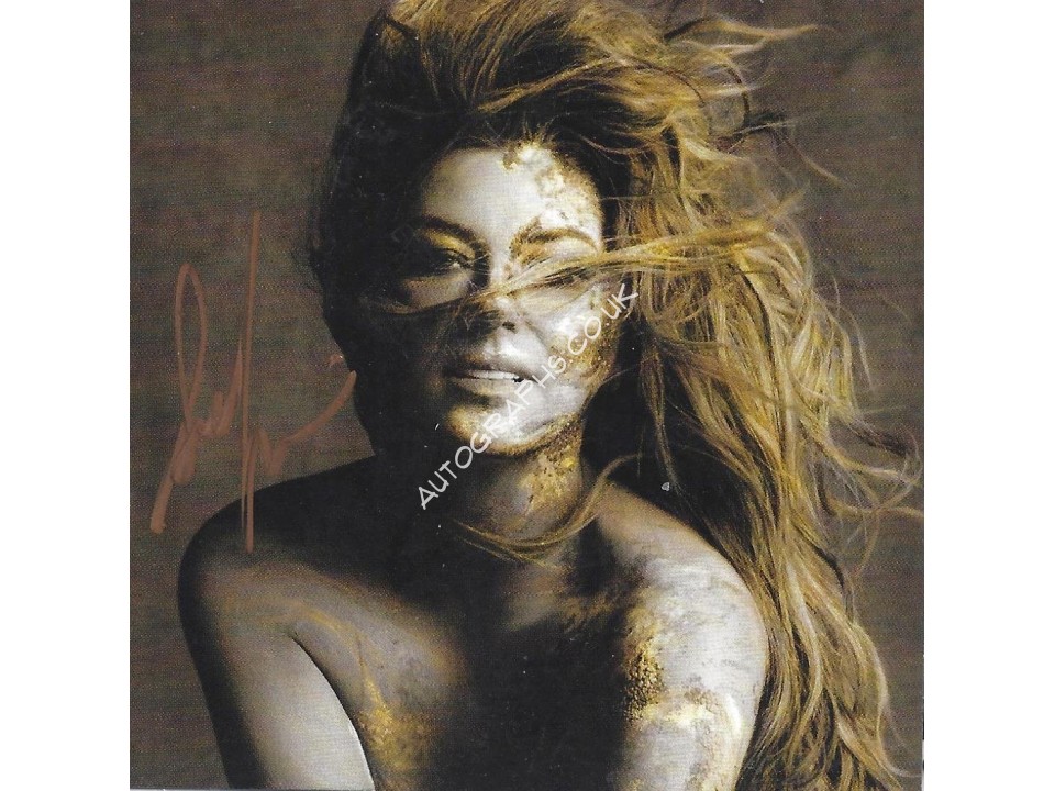 Shania Twain Signed Queen Of Me CD Art Card