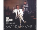 Rod Stewart and Jools Holland Signed Art Card For the CD Album Swing Fever Rod Stewart and Jools Holland Signed Art Card For the CD Album Swing Fever