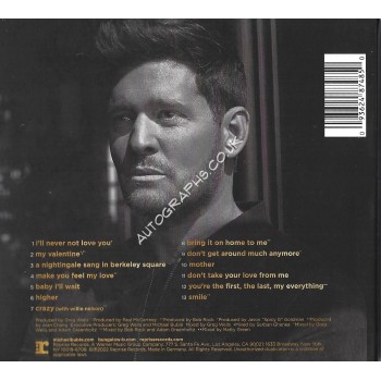 Michael Buble Signed CD Sleeve Higher Michael Buble Signed CD Sleeve Higher