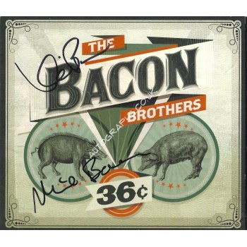 Kevin Bacon Signed The Bacon Brothers CD 36 Cents