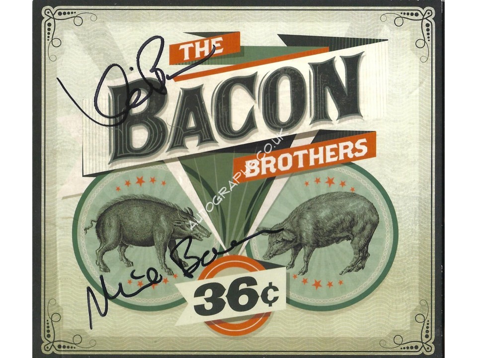 Kevin Bacon Signed The Bacon Brothers CD 36 Cents
