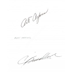 Land Speed Record Drivers Signed Cards