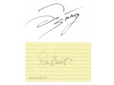 Land Speed Record Drivers Signed Cards