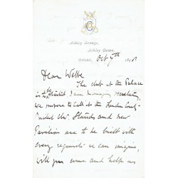 WG Grace Handwritten Letter 1898