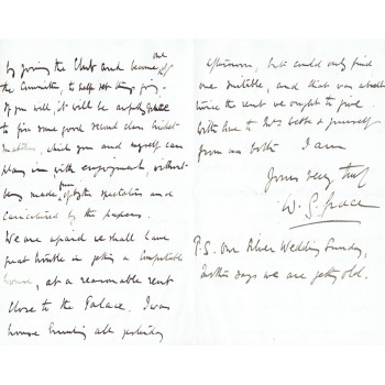 WG Grace Handwritten Letter 1898