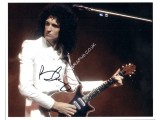 Brian May Queen signed genuine authentic autograph signed photo COA UACC