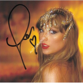 Taylor Swift Signed The Life Of A Showgirl CD 2