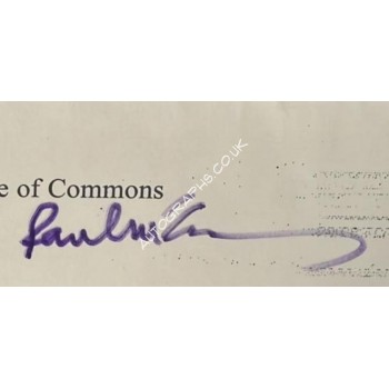 Paul McCartney Signature