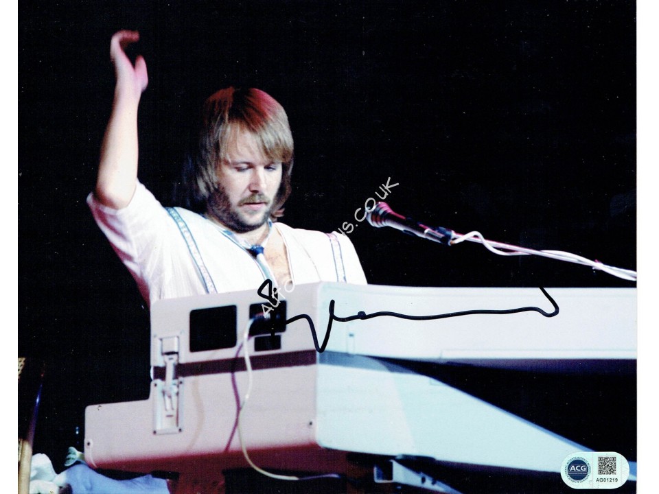 Benny Andersson Signed Photograph Benny Andersson Signed Photograph