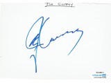 Jim Carrey In Person Signature