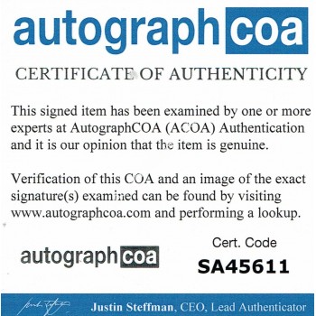 Jim Carrey In Person Signature