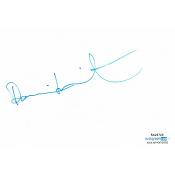 Damien Hirst In Person Signature ACOA