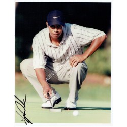 Tiger Woods Signed Photograph in Person Wentworth